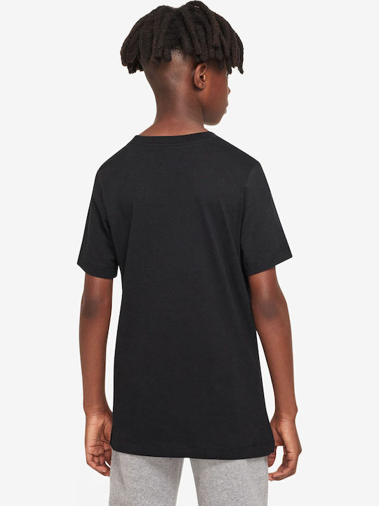 Παιδικό T-shirt Μαύρο Sportswear
