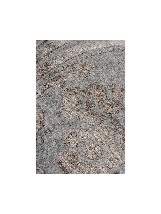 Beauty Home Home Σετ Μοντέρνα Χαλιά Κρεβατοκάμαρας Μπεζ, Γκρι 9441-ΣΕΤ 3τμχ