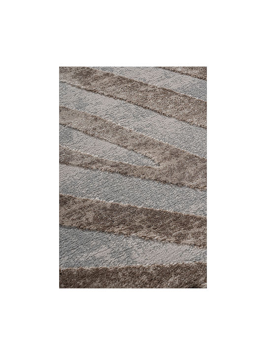 Beauty Home Home Modern Bedroom Rugs Set Beige, Grey 9439-ΣΕΤ 3pcs