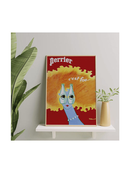 Poster Perrier Tipografic 30x40 Poster Perrier Tipografic 30x40