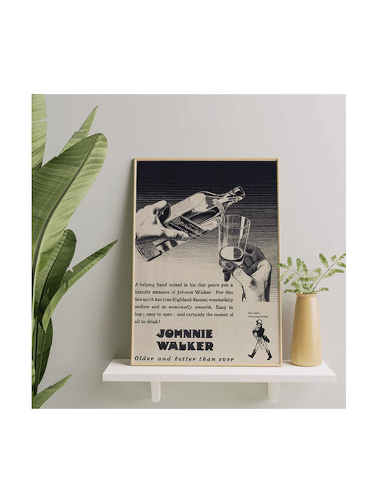 Poster Johnnie Walker Hârtie Foto 30x40 Poster Johnnie Walker Hârtie Foto 30x40