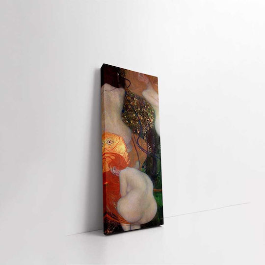 Pânză Gustav Klimt Pește Auriu 66x191