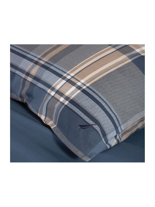 Nef-Nef Homeware Сет Чаршафи Двойни 200x270см. Nautica Деним 4бр