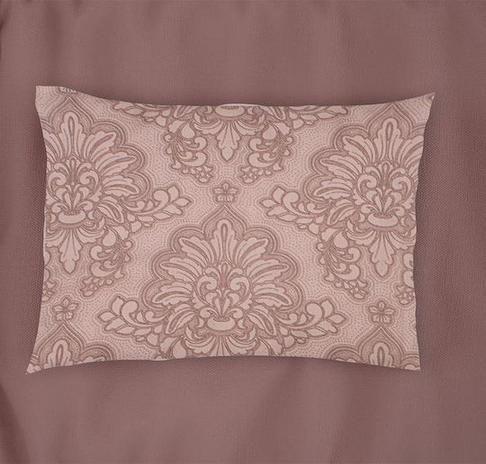 Dimcol Set Cearșafuri 240x270cm. Artemis 703 Dusty Rose 4buc
