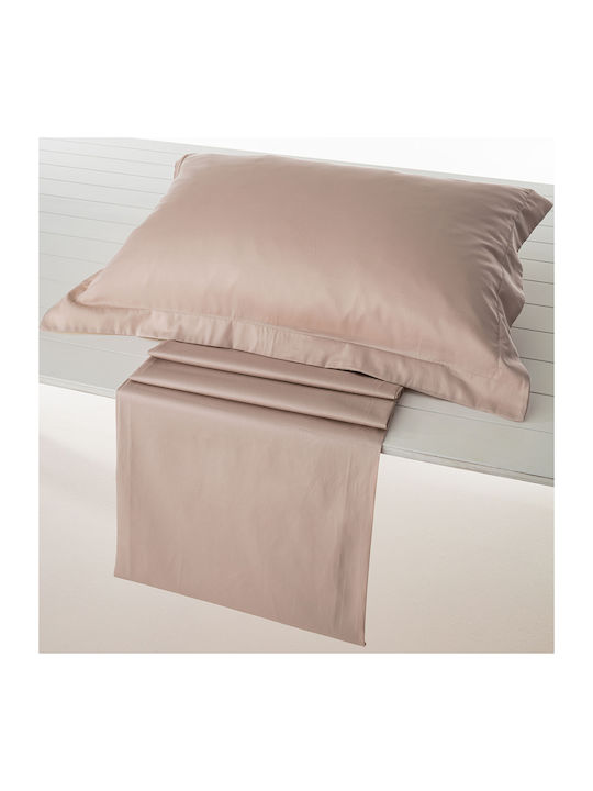 Vesta Home Athena Σεντόνι Μονό με Λάστιχο 100x200+40εκ. 306 Aqua Green