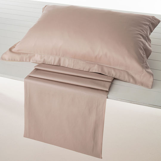 Vesta Home Athena Σεντόνι Μονό με Λάστιχο 100x200+40εκ. 306 Aqua Green