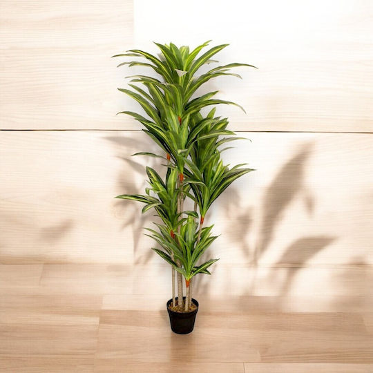 Künstlicher Dracaena-Baum im Plastiktopf 170 cm