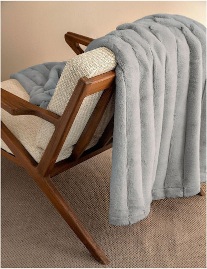 Palamaiki Κουβερτοπάπλωμα Υπέρδιπλο 220x240εκ. Etta Grey 730 GSM