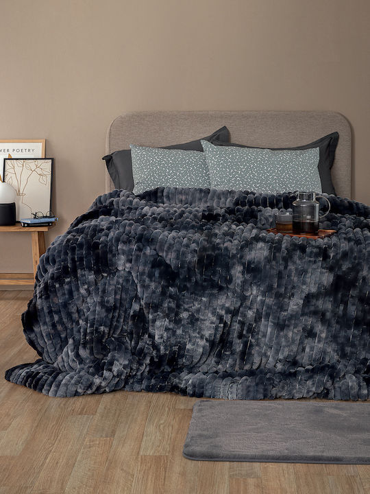 Palamaiki Duvet Cover Queen 220x240cm Tidi/2 Grey 840 GSMGsm