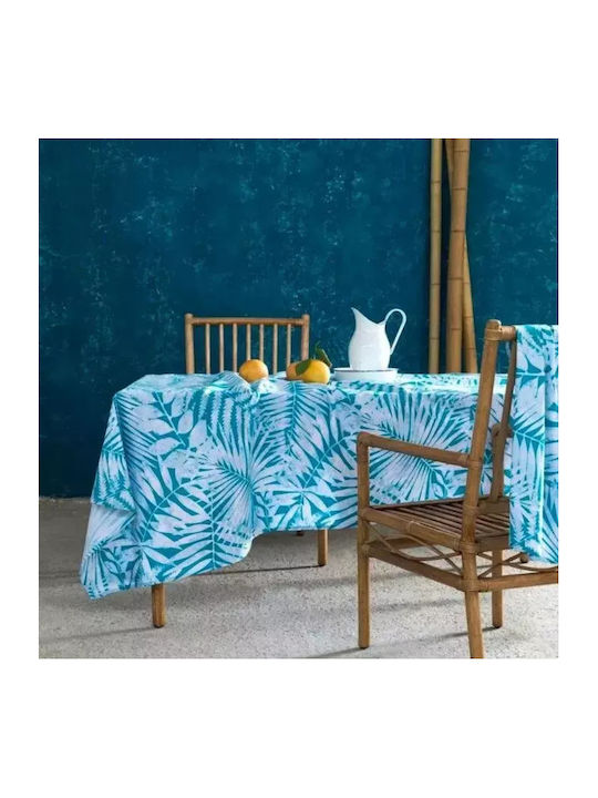 Nima Tischtuch Feral Blue 150x250cm
