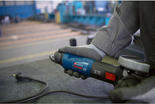 Bosch GWS 17-150 S Τροχός 150mm Ρεύματος 1700W με Ρύθμιση Στροφών