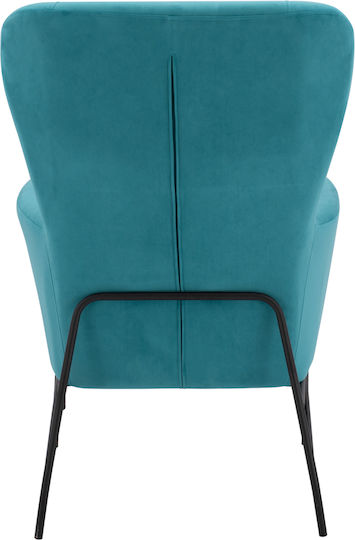 Dania Bergère Catifelat Turcoaz 67x80x102cm