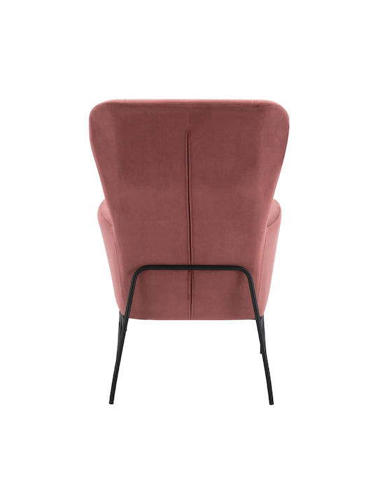 Royalty Ohrensessel Samt Rotten Apple 67x80x102cm