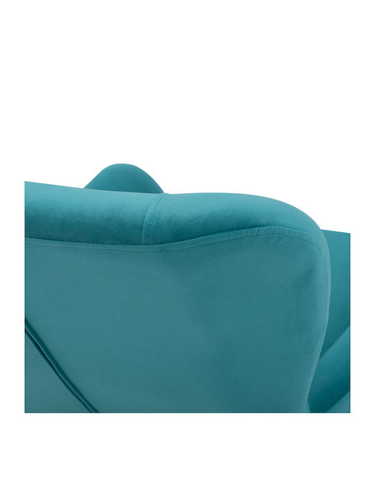 Dania Bergère Turquoise 67x80x102cm