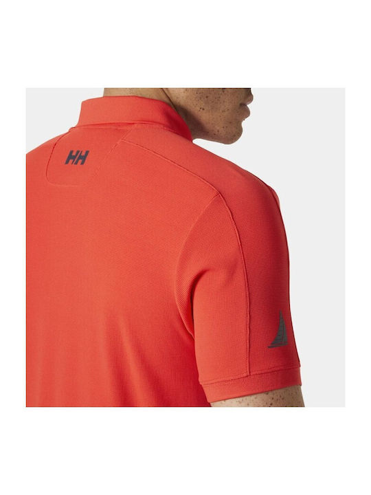 Hp Race 2.0 Polo Athletic Short Sleeve Red Men's Blouse