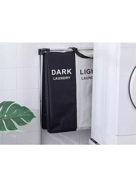 Καλάθι Απλύτων Υφασμάτινο Πτυσσόμενο 135lt 60x38x68cm Πολύχρωμο