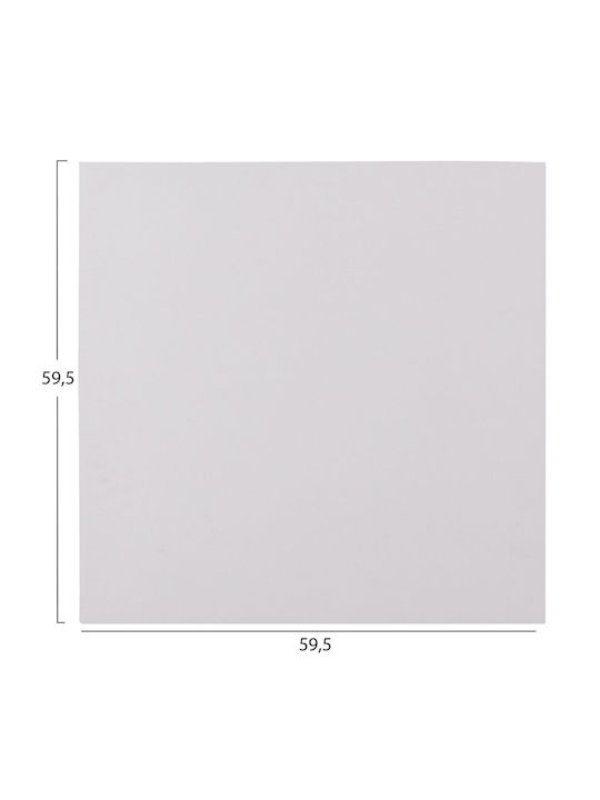 Tischplatte HPL HM6363.02 Quadratisch Weiß Kompakt 59,5x59,5x1,5cm