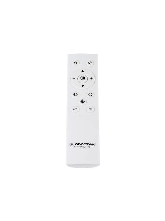 GloboStar Venom Ceiling Light White LED with Adjustable White Light 40x40cm