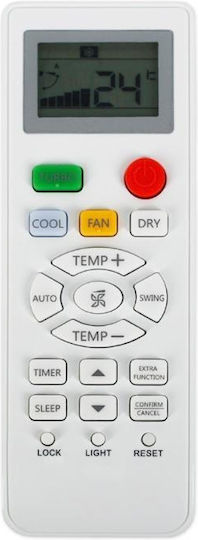 YL-HD04 Τηλεχειριστήριο για Κλιματιστικό Sanyo