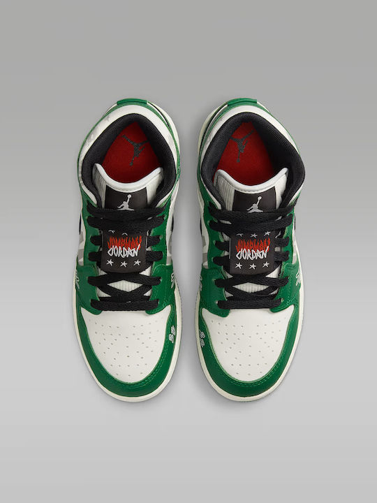 Retro Air  Kids Sneakers High Multicolour