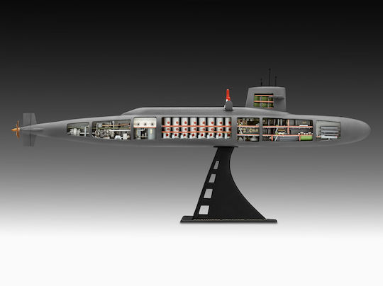Assembly Model Revell Submarine S.s.b Abraham Lincoln 158 Pieces