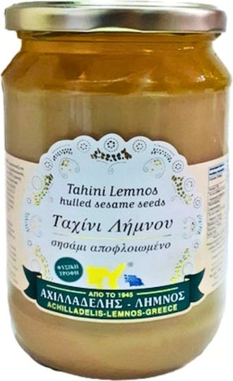 Αχιλλαδέλης Ταχίνι Ταχίνι από Αποφλοιωμένο Σουσάμι Λήμνου 700gr