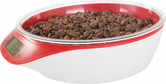 Ψηφιακή Ζυγαριά Κουζίνας με Κάδο έως 5kg Κόκκινη