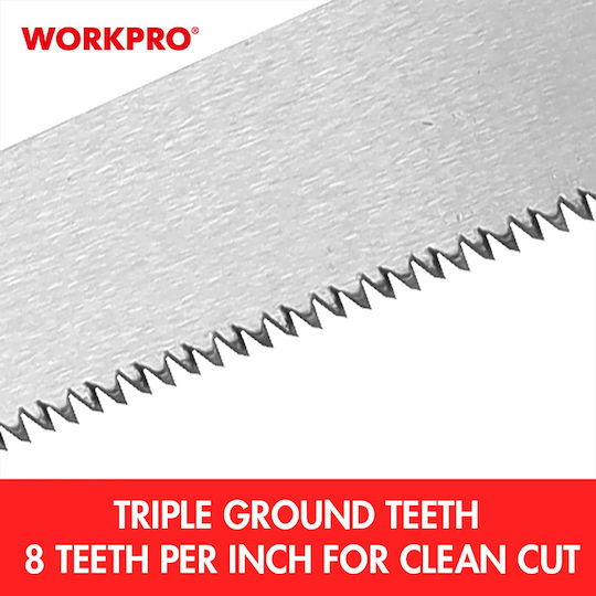 WorkPro Ferăstrău de mână Ferăstrău de tăiat crengi 33.02cm