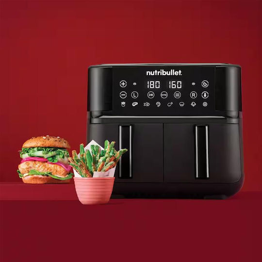 NutriBullet Heißluftfritteuse 8Es Schwarz NBA081B