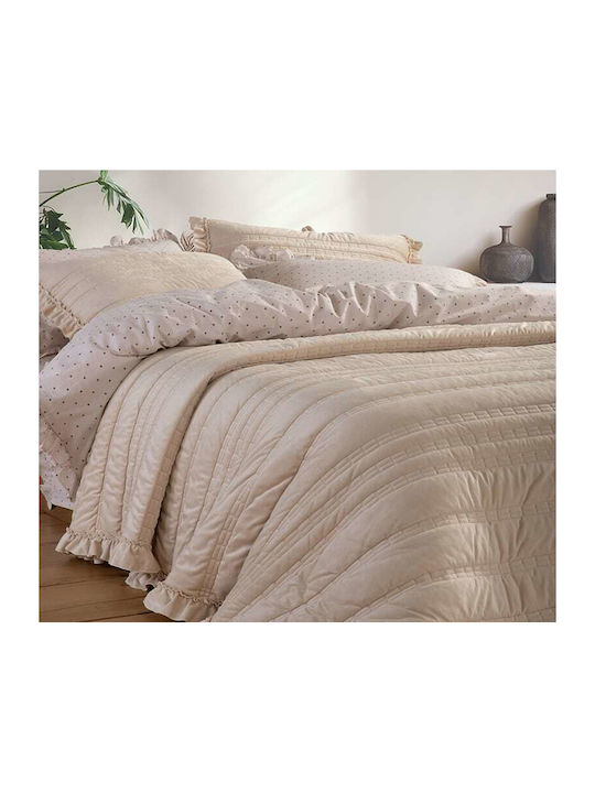 Nef-Nef Homeware Sirion Κουβερλί Υπέρδιπλο από Πολυεστέρα Mint 240x230cm