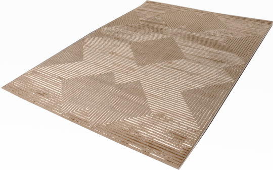 Tzikas Carpets Creation 74138-280 Σετ Μοντέρνα Χαλιά Κρεβατοκάμαρας Μπεζ 342-0-335-74138-280 3τμχ