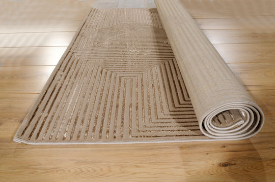Tzikas Carpets Creation 74138-280 Σετ Μοντέρνα Χαλιά Κρεβατοκάμαρας Μπεζ 342-0-335-74138-280 3τμχ