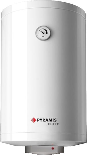 Pyramis Θερμοσίφωνας 10lt Glass Κάθετος 1.5kW