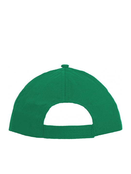 Πεντάφυλλο Καπέλο Τζόκεϊ About Basics Wolf 00802 Green
