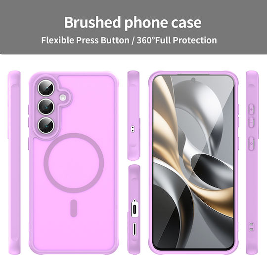 Techsuit Halofrost Umschlag Rückseite Kunststoff Rosa (Galaxy A17)