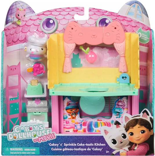 Spin Master Gabby's Dollhouse Cakey's Sprinkle Cake-tastic Kitchen 25.4εκ.