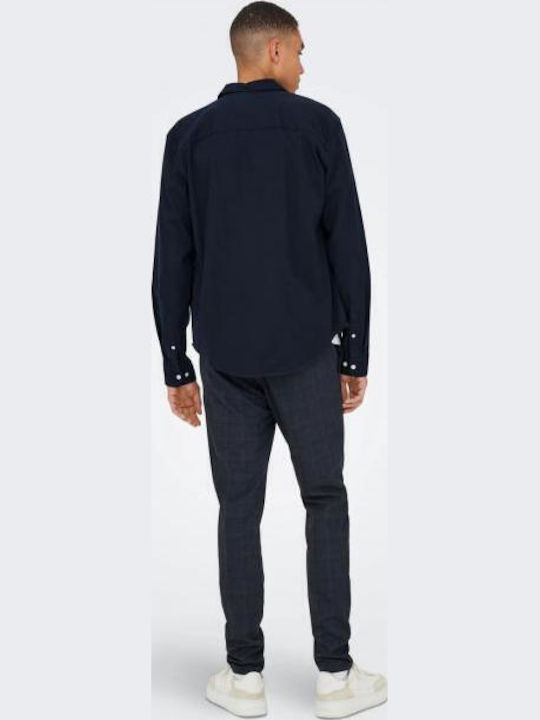 Μακρυμάνικo Πουκάμισο Navy Blazer
