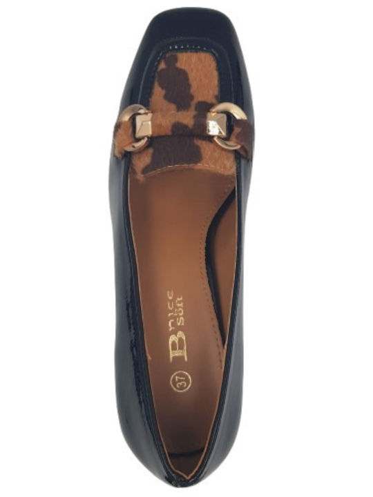 Anatomic Patent Leather Brown Heels