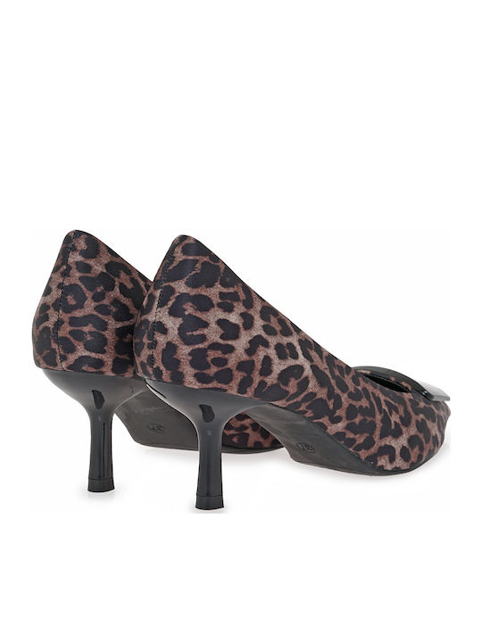 Pumps mit mittelhohem Absatz Animal Print