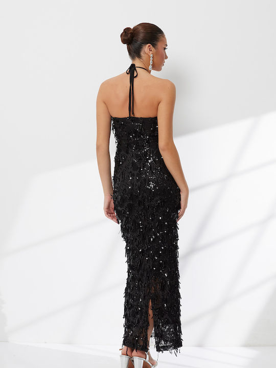 Maxi Abendkleid Schwarz