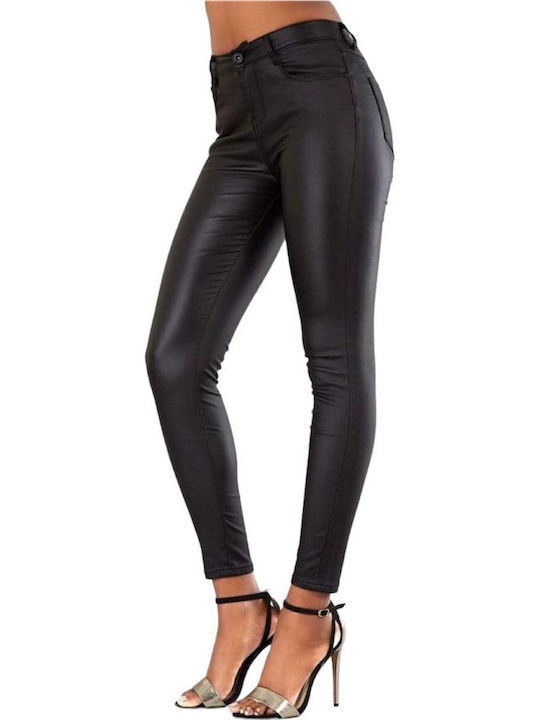 Women's Fabric Trousers Black