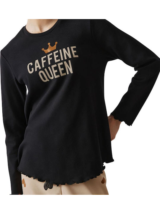 Minerva Winter Women's Pyjama Set Black