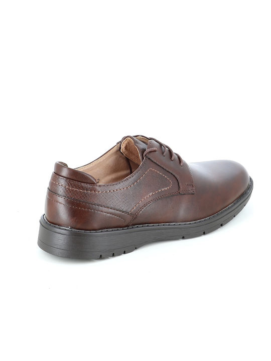 Leder Herren Freizeitschuhe Braun