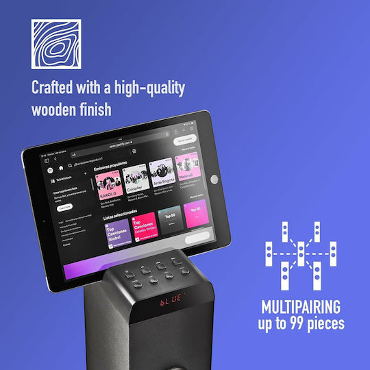 NGS Ηχείο Bluetooth Μαύρο SKYCHARMPRO