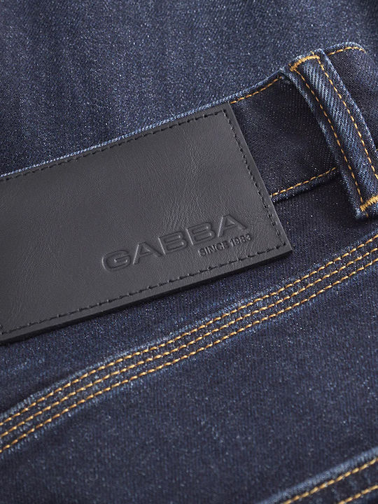 Carl Willo Ανδρικό Παντελόνι Τζιν Ελαστικό Loose Tapered Fit Mid Blue