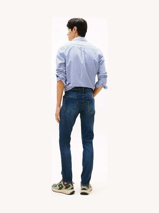 Men's Jeans Pants Elastic with Slim Fit Denim Dark