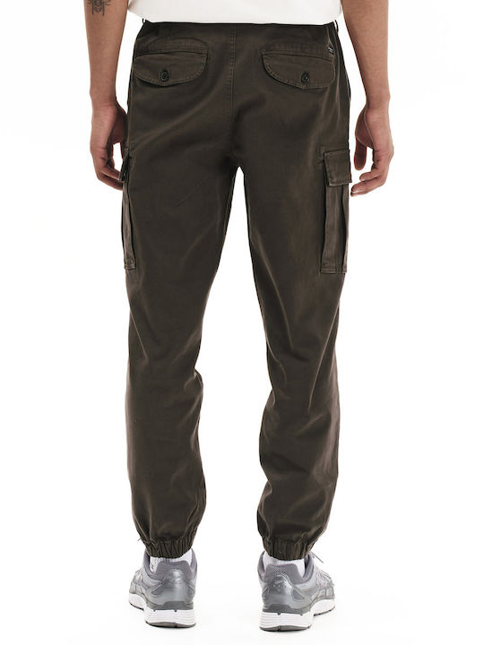 Trousers Cargo Elastic Green