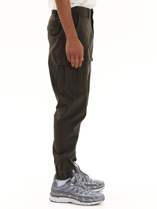 Trousers Cargo Elastic Green