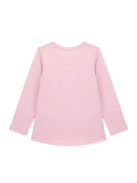 Kinderhemd Langarm Rosa
