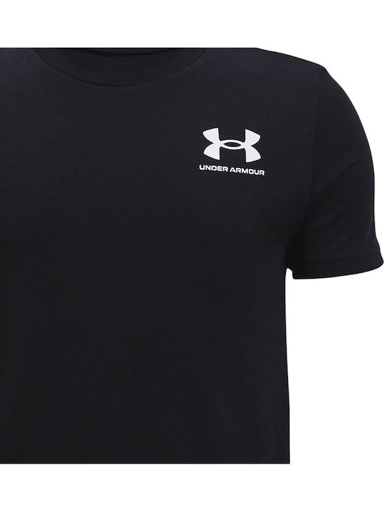 Παιδικό T-shirt Μαύρο Sportstyle